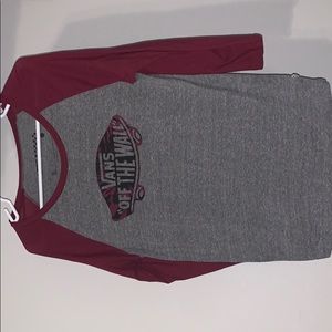 Vans quarter sleeve tee